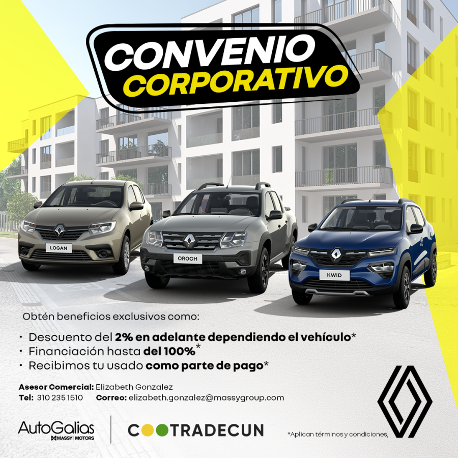 CONVENIOS COOTRADECUN- MASSY MOTOR AUTOGALIAS RENAULT