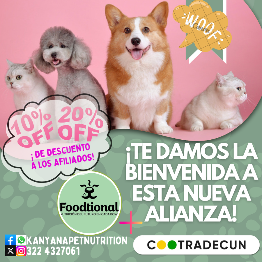 KANYANA PET Post de Instagram Clínica Veterinaria Sencillo Verde